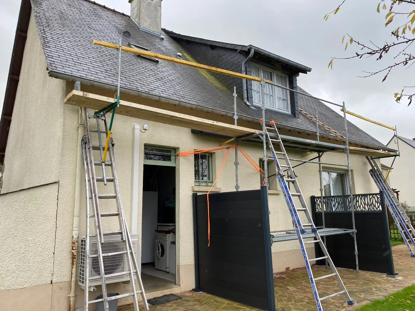 Avant du chantier