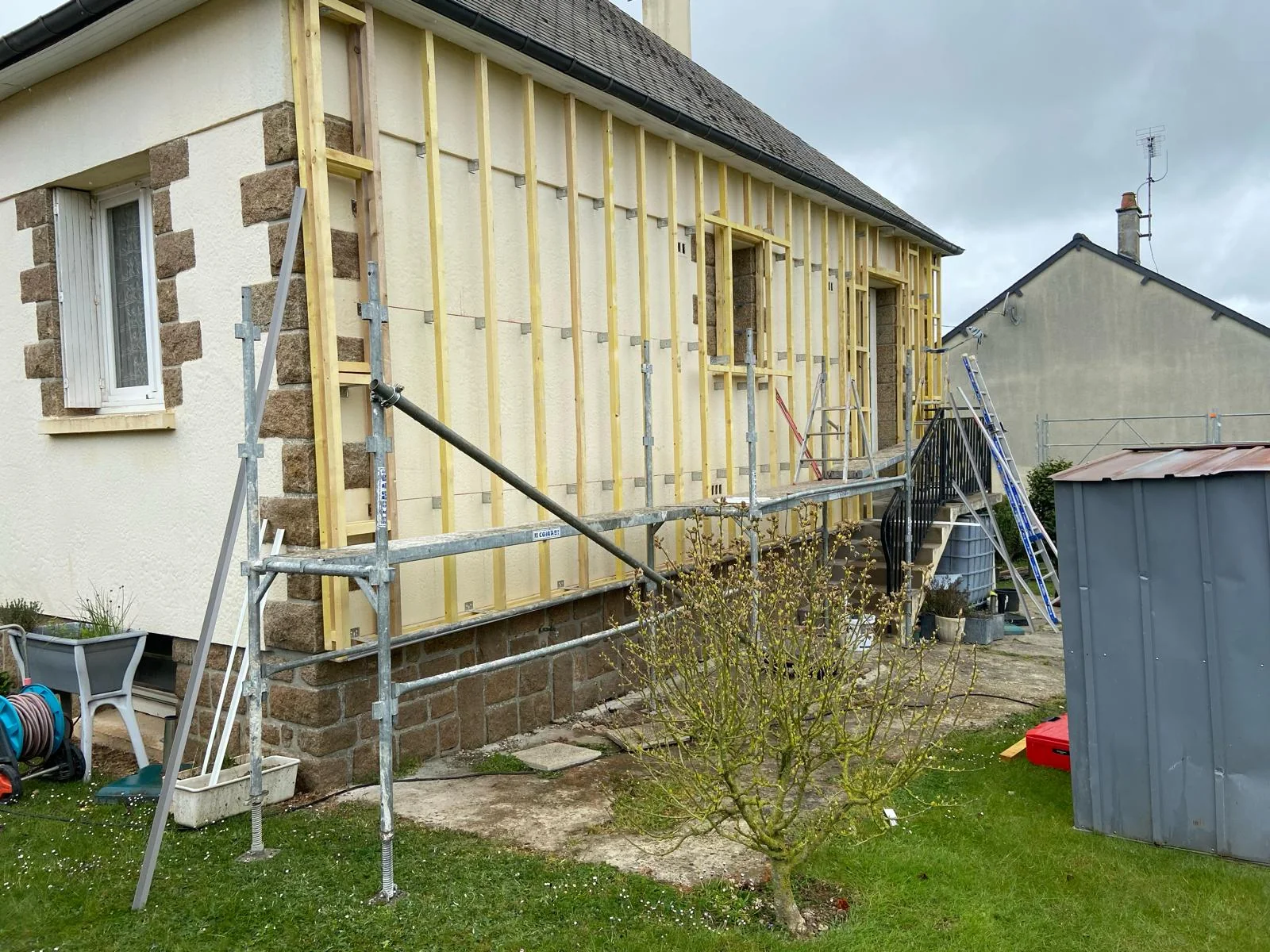 Avant du chantier